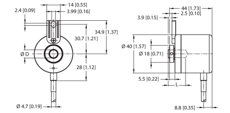 Turck REI-E-112I8T Датчики положения (расстояния)