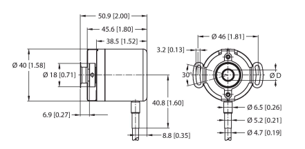 Turck REI-E-112IA0E Датчики положения (расстояния)