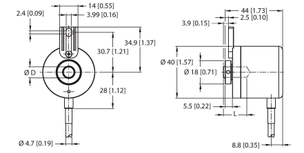 Turck REI-E-112IA0T Датчики положения (расстояния)