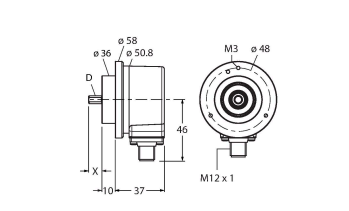 Turck REI-E-113T8C Датчики положения (расстояния)