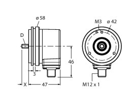 Turck REI-E-113T8S Датчики положения (расстояния)