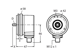 Turck REI-E-113T10S Датчики положения (расстояния)