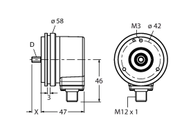 Turck REI-E-113T12S Датчики положения (расстояния)