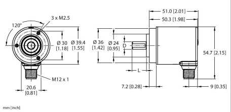 Turck REM-99S6C Датчики положения (расстояния)