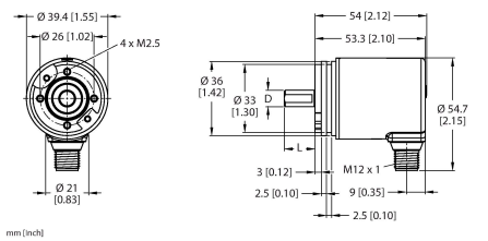 Turck REM-101S10S Датчики положения (расстояния)