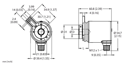 Turck REM-102BA0T Датчики положения (расстояния)