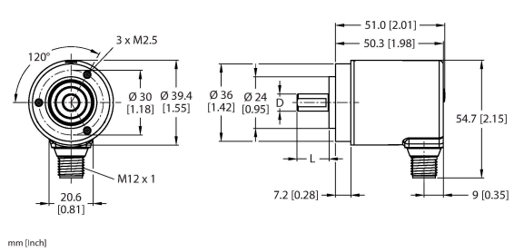 Turck REM-190S6C Датчики положения (расстояния)