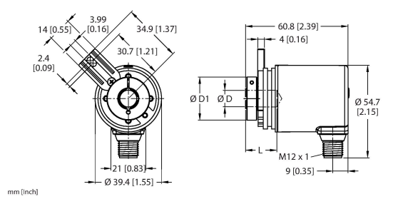 Turck REM-191B6E Датчики положения (расстояния)