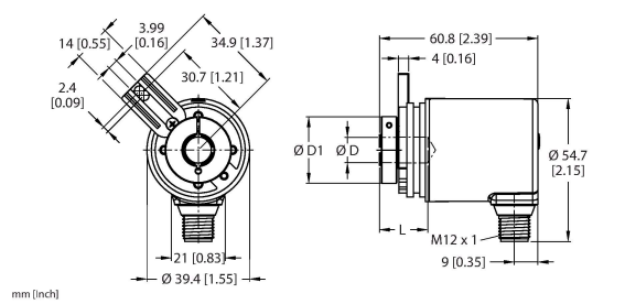 Turck REM-191B6T Датчики положения (расстояния)