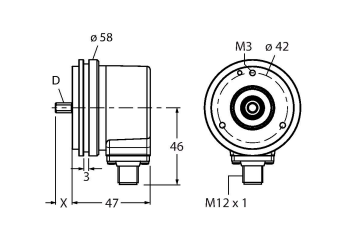 Turck RI-05HA0E Датчики положения (расстояния)