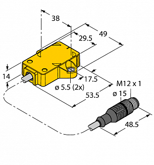 Turck RI-05I6T Датчики положения (расстояния)