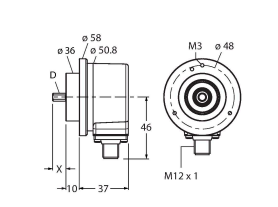 Turck RI-10S8C Датчики положения (расстояния)