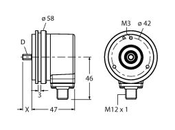 Turck RI-10S10S0 Датчики положения (расстояния)