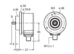 Turck RI-10S12Z2 Датчики положения (расстояния)