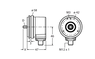 Turck RI-10SA0S0 Датчики положения (расстояния)