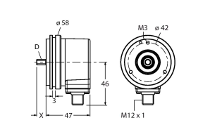 Turck RI-10SA1R Датчики положения (расстояния)