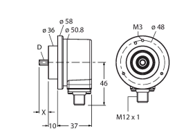 Turck RI-10T6C Датчики положения (расстояния)