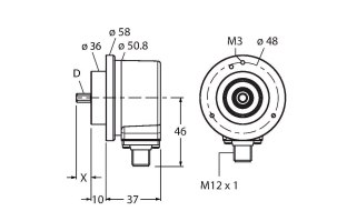 Turck RI-10TA1C Датчики положения (расстояния)