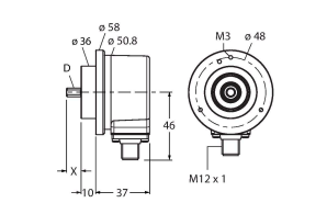 Turck RI-10TA1R Датчики положения (расстояния)