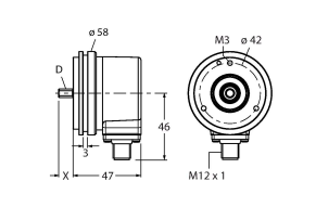 Turck RI-10TA1Z2 Датчики положения (расстояния)