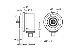 Turck RI-10TA1Z4 Датчики положения (расстояния)