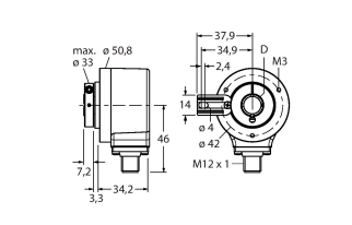 Turck RI-12H10S1 Датчики положения (расстояния)