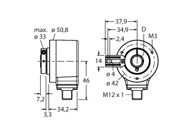 Turck RI-12HA1E1 Датчики положения (расстояния)