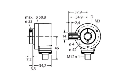 Turck RI-12HA1T Датчики положения (расстояния)