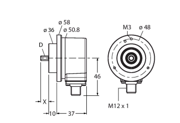 Turck RI-20B10S Датчики положения (расстояния)