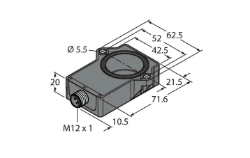 Turck RI-20P2QR20 Датчики положения (расстояния)