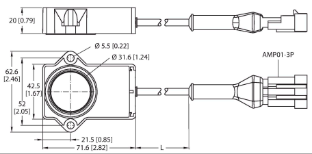 Turck RI-40P1QR20 Датчики положения (расстояния)