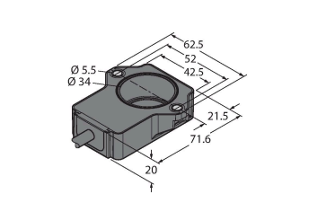 Turck RI-40P2QR20 Датчики положения (расстояния)