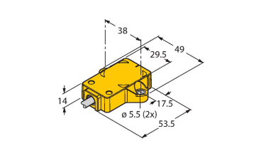 Turck RI-180P0QR14 Датчики положения (расстояния)