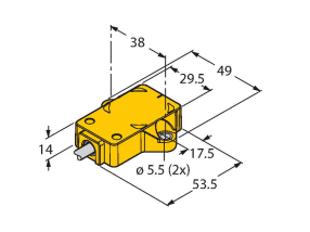 Энкодер бесконтактный угловой-линейка Premium TURCK RI-360P1QR14 Датчики положения (расстояния)