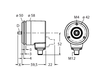 Turck RM-28T6S Датчики положения (расстояния)