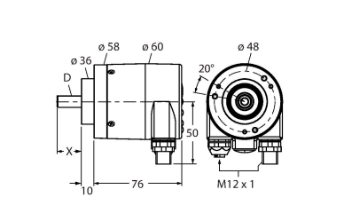 Turck RM-29S10C Датчики положения (расстояния)