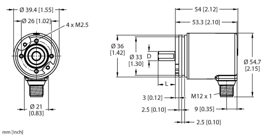 Turck RM-47SA1S Датчики положения (расстояния)