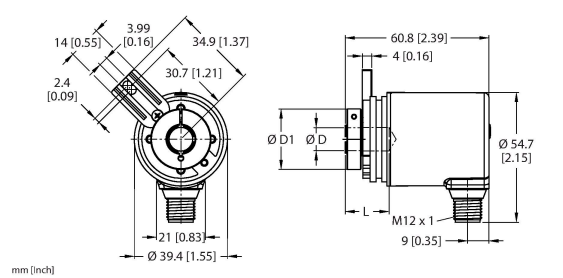 Turck RM-98B10T Датчики положения (расстояния)