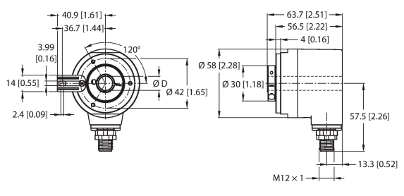 Turck RM-106CA3T Датчики положения (расстояния)