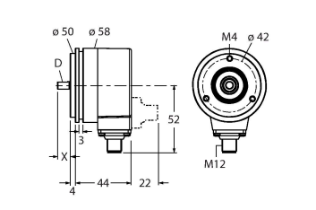 Turck RS-24S6C Датчики положения (расстояния)