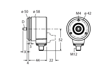 Turck RS-24S10S Датчики положения (расстояния)