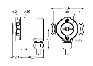 Turck RS-48B10E Датчики положения (расстояния)