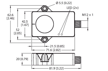 Turck B1N360V-QR20 Датчики угла поворота (энкодеры)