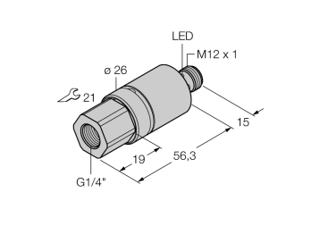 Turck PC001R-201 Датчики оптические