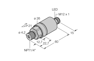 Turck PC001R-203 Датчики оптические