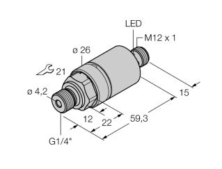 Turck PC001R-210 Датчики оптические