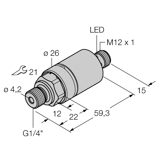 Turck PC001V-204 Датчики оптические