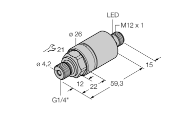 Turck PC003V-204 Датчики оптические