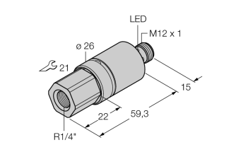 Turck PC003V-211 Датчики оптические