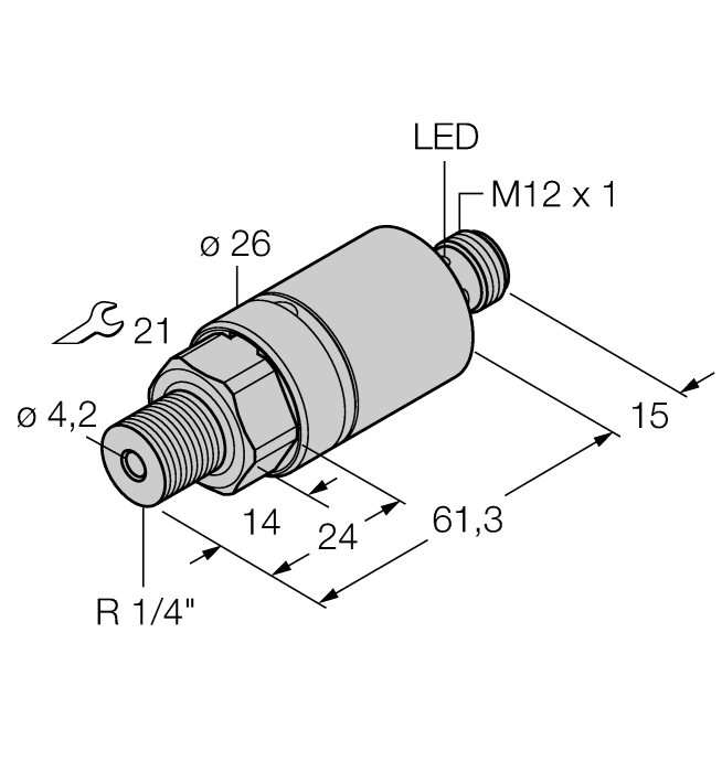 Turck PC010V-210 Датчики оптические